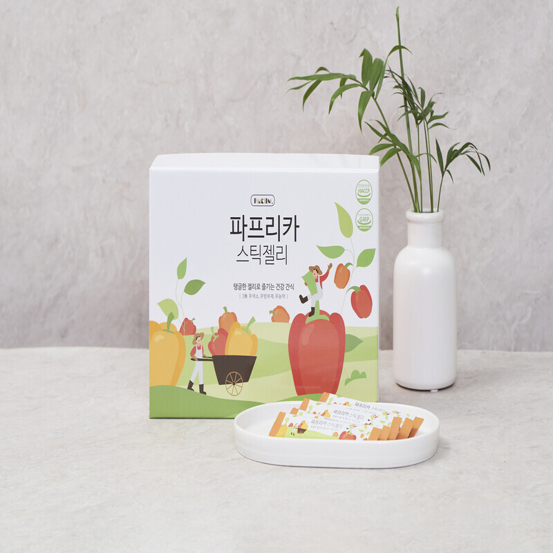 (주)팜코바이오,파프리카스틱젤리 600g (20g x 30개)